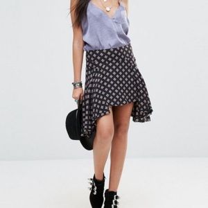 Free People Skirt Raven Combo